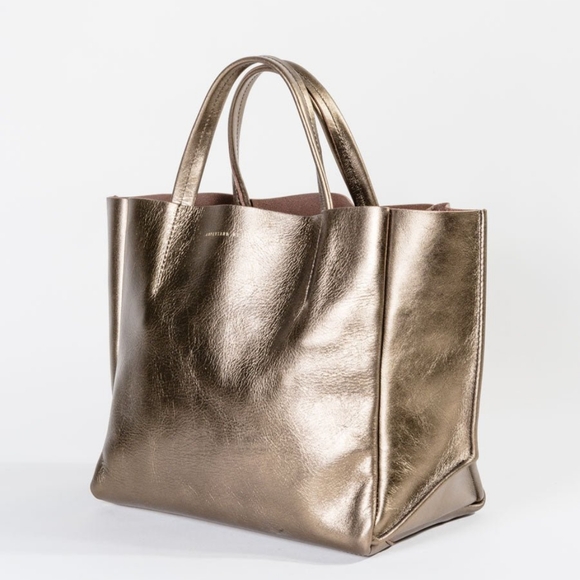 Ampersand as Apostrophe Half Tote - Sunset Metallic Leather - Picture 4 of 9